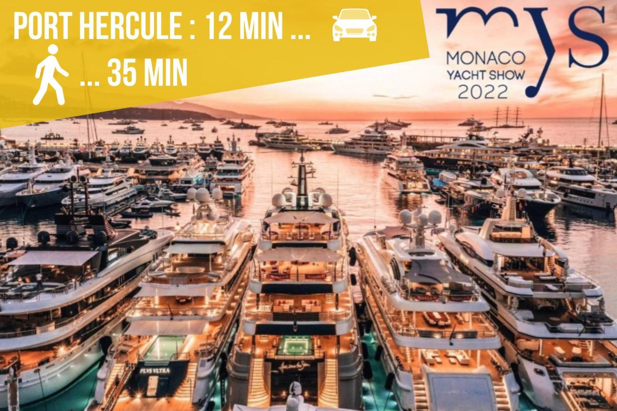 Luxueux Appartement - Vue Mer - Piscine - Free Parking - Monaco Cap-d'Ail Eksteriør bilde