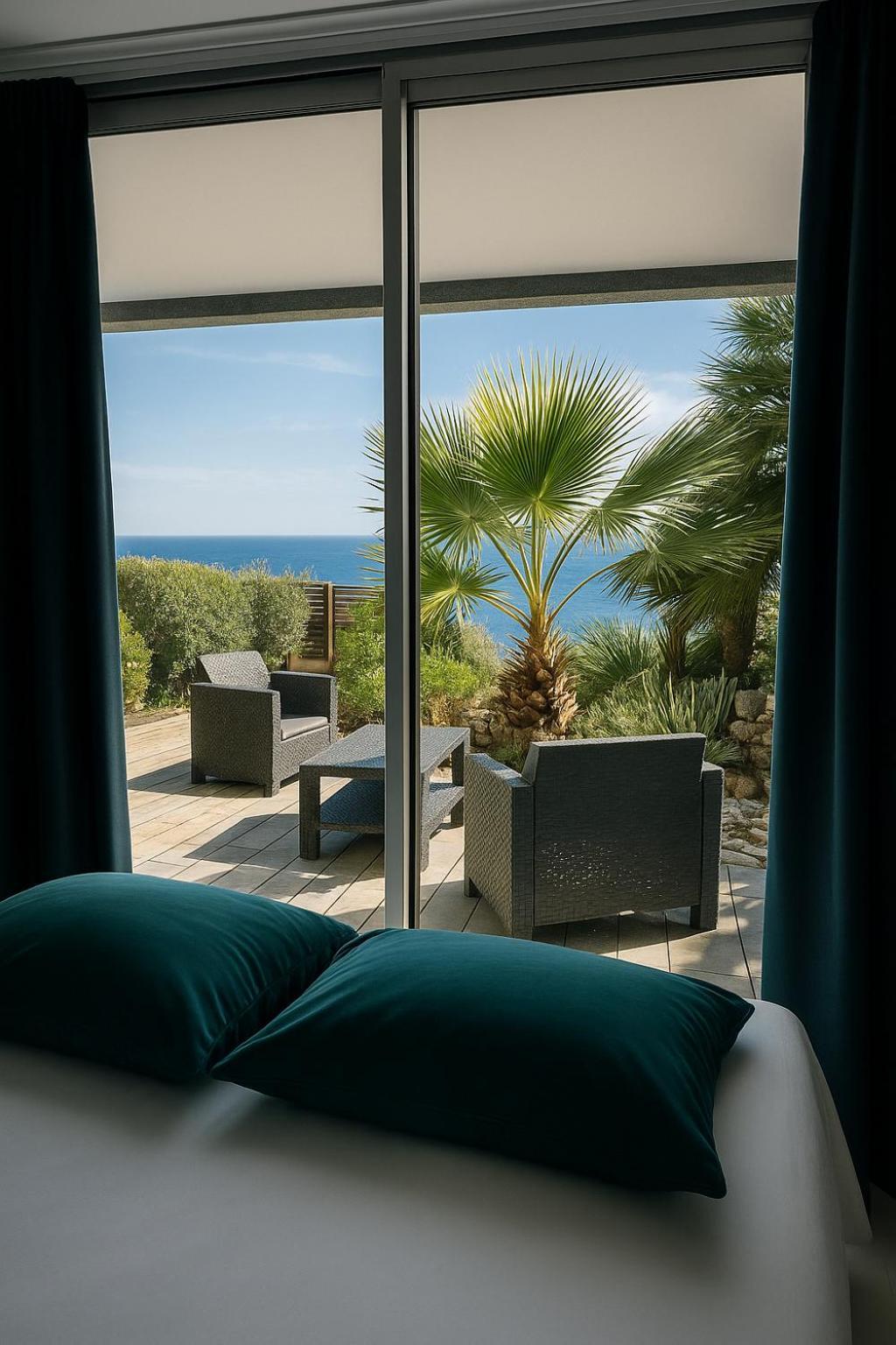 Luxueux Appartement - Vue Mer - Piscine - Free Parking - Monaco Cap-d'Ail Eksteriør bilde